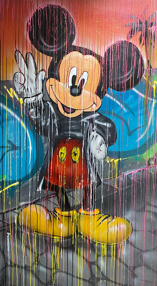 Mickey Rain Colour 125x180 cm