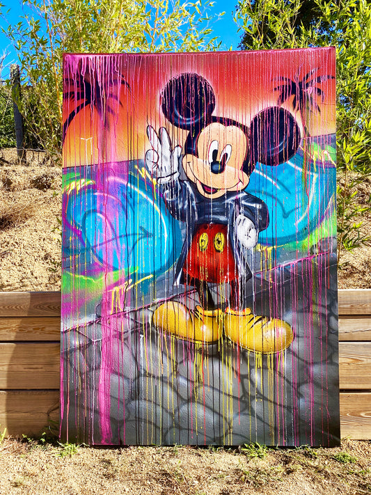 Mickey Rain Colour 125x180 cm